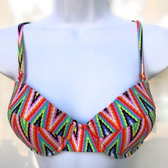 L* Space Padded Underwire Bikini Top - Picture 1 of 6